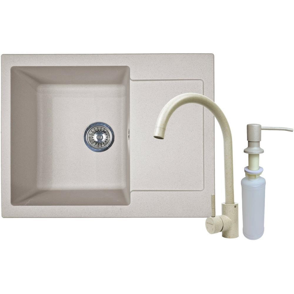 Мойка ADAMANT Minimal Avena + смеситель + дозатор (1824296902306)