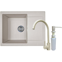 Мойка ADAMANT Minimal Avena + смеситель + дозатор (1824296902306)