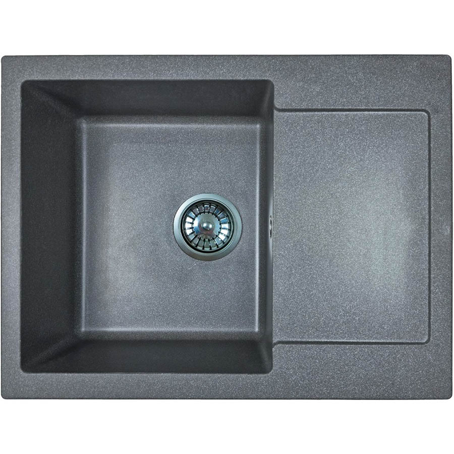 Мойка ADAMANT Minimal Серый + смеситель + дозатор (1824296902304) Дополнительно технология Solid Surface; термостойкая, выдерживающая высокие температуры до 280°С