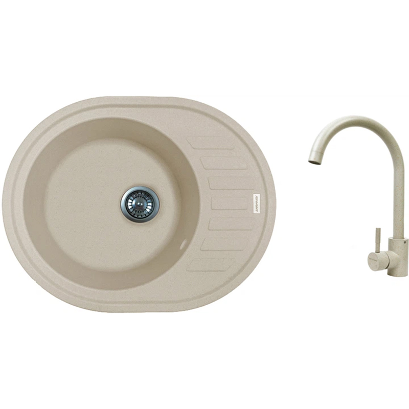 Мойка ADAMANT Ovum Avena + смеситель (1824296910406)