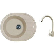 Мойка ADAMANT Ovum Avena + смеситель (1824296910406)