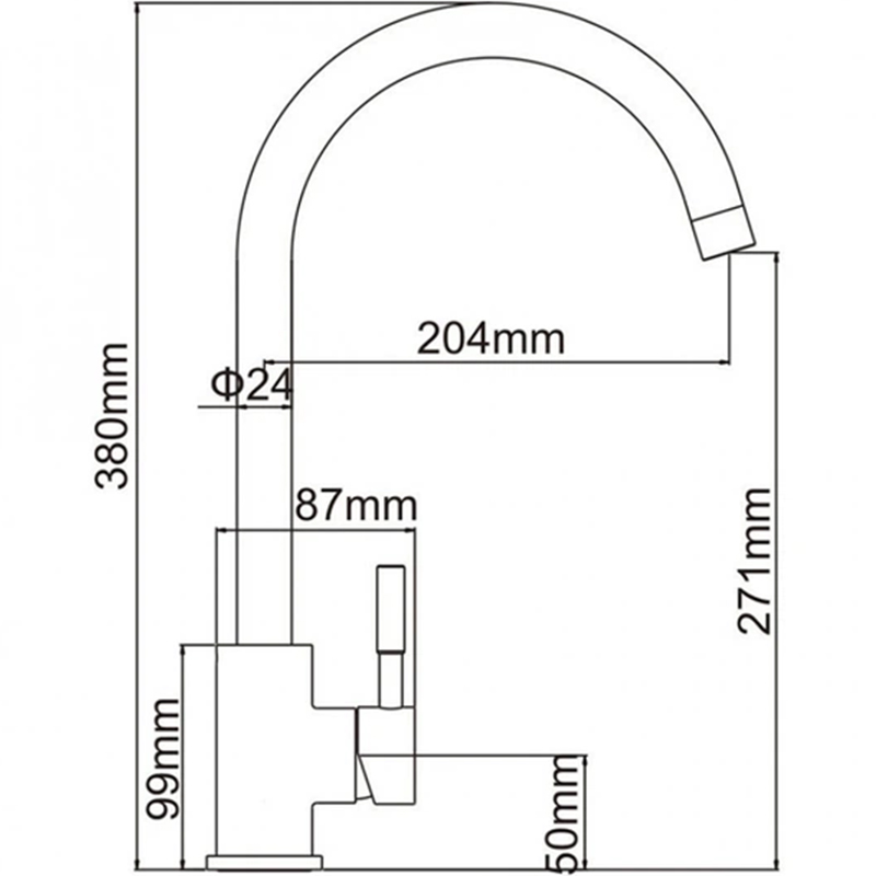 Фото Мойка ADAMANT Ovum Серый + смеситель (1824296910404)