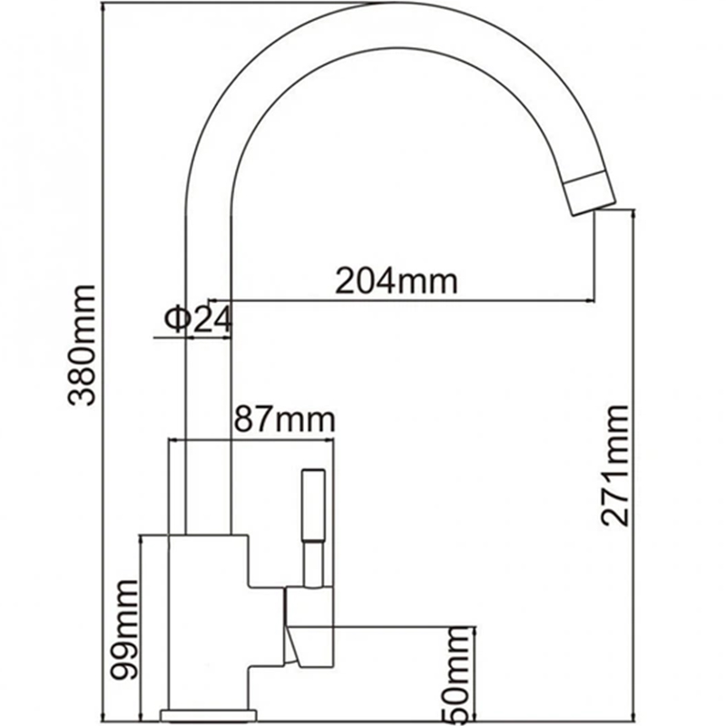 Фото Мийка ADAMANT Univer Avena + змішувач (4824296912106)