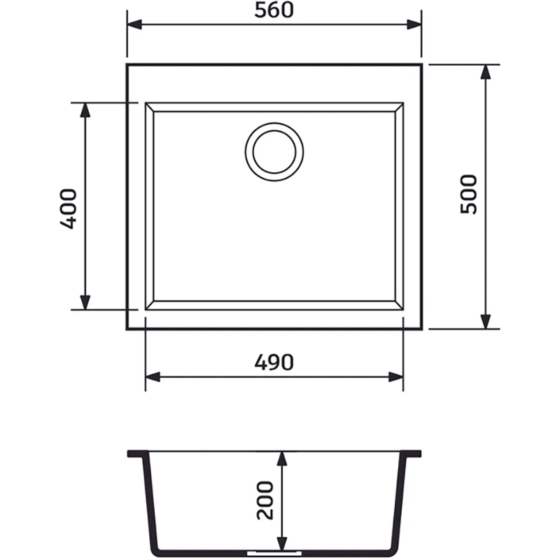 Зовнішній вигляд Мийка ADAMANT Univer Avena + змішувач (4824296912106)