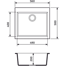 Мийка ADAMANT Univer Avena + змішувач (4824296912106)