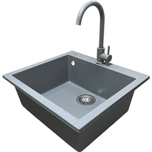 Мийка ADAMANT Univer Сірий + змішувач (4824296912104)