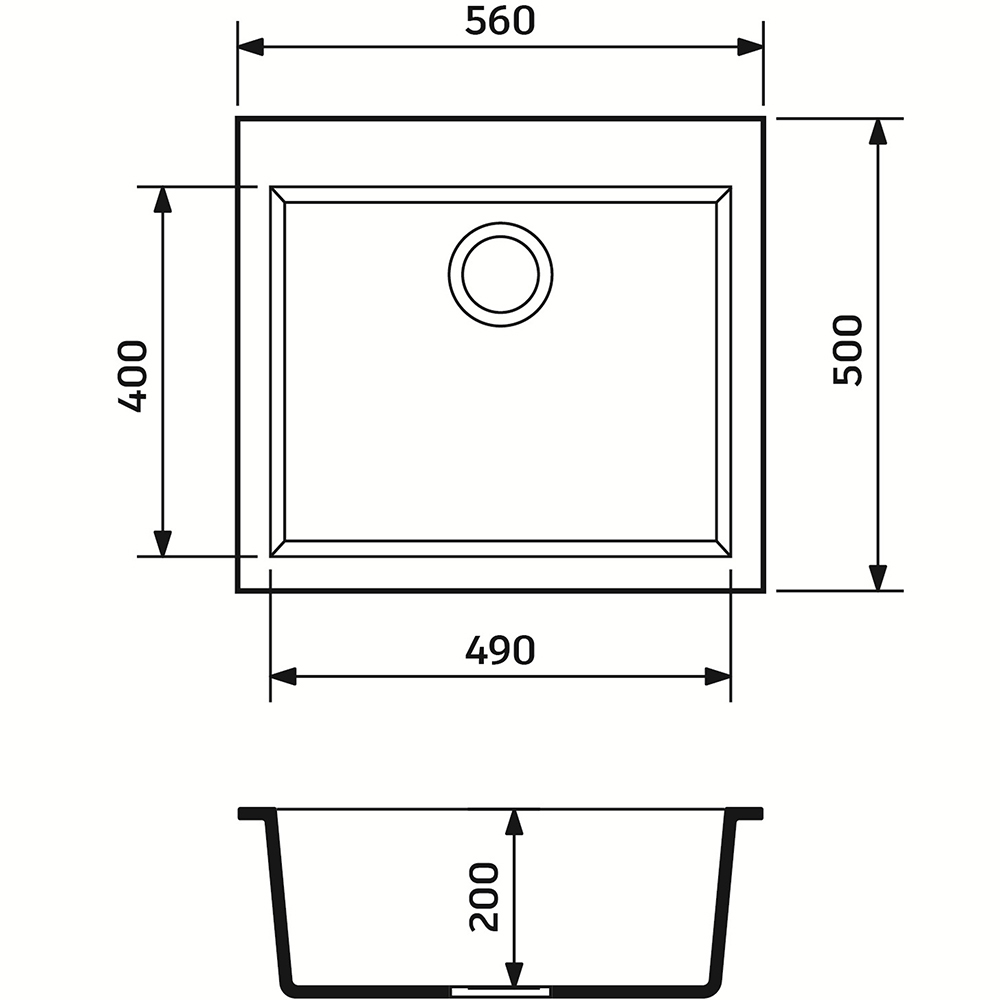 Зовнішній вигляд Мийка ADAMANT Univer Сірий + змішувач (4824296912104)