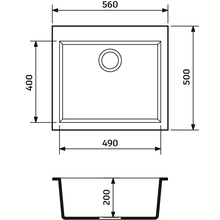 Мийка ADAMANT Univer Сірий + змішувач (4824296912104)