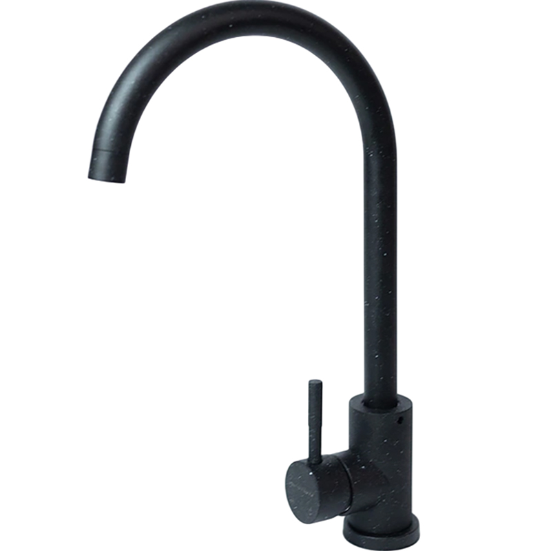 Мийка ADAMANT Univer Чорний + змішувач + дозатор + ополіскувач склянок + коландер (4824296106603) Матеріал штучний камінь