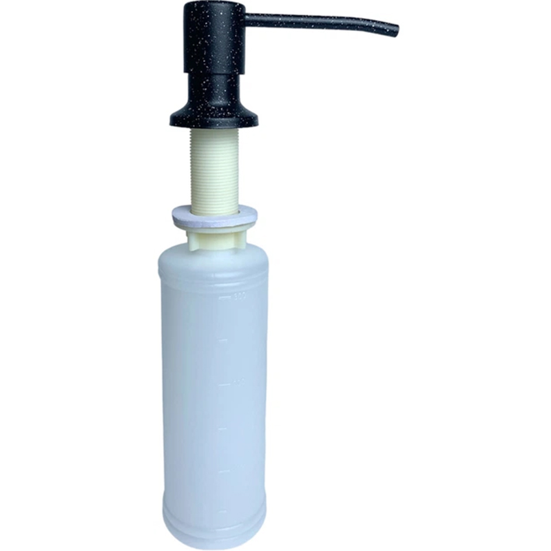 Мийка ADAMANT Univer Чорний + змішувач + дозатор + ополіскувач склянок + коландер (4824296106603) Спосіб монтажу врізний