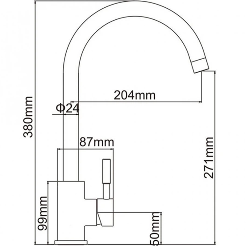 Зображення Мийка ADAMANT Univer Чорний + змішувач + дозатор + ополіскувач склянок + коландер (4824296106603)