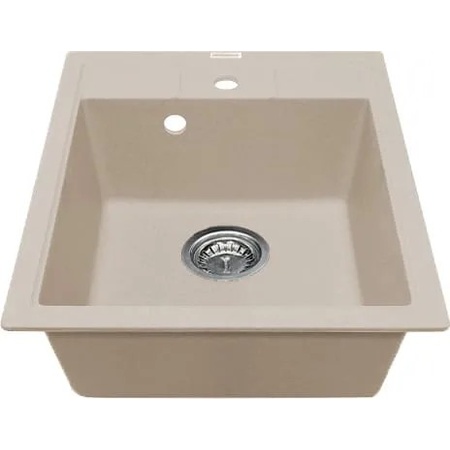 Мийка ADAMANT Brick Avena (000000460) Додатково технологія Solid Surface; термостійка до 280 ° C; стійка до ударів та подряпин; непориста гігієнічна поверхня; безпечний екологічний матеріал; не вицвітає і стійка до кислот, лугів та УФ-випромінювання