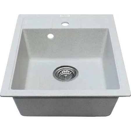 Мийка ADAMANT Brick Old Stone (000000461) Додатково технологія Solid Surface; термостійка до 280 ° C; стійка до ударів та подряпин; непориста гігієнічна поверхня; безпечний екологічний матеріал; не вицвітає і стійка до кислот, лугів та УФ-випромінювання