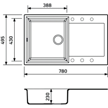Мийка ADAMANT Horizon Black (000008549)