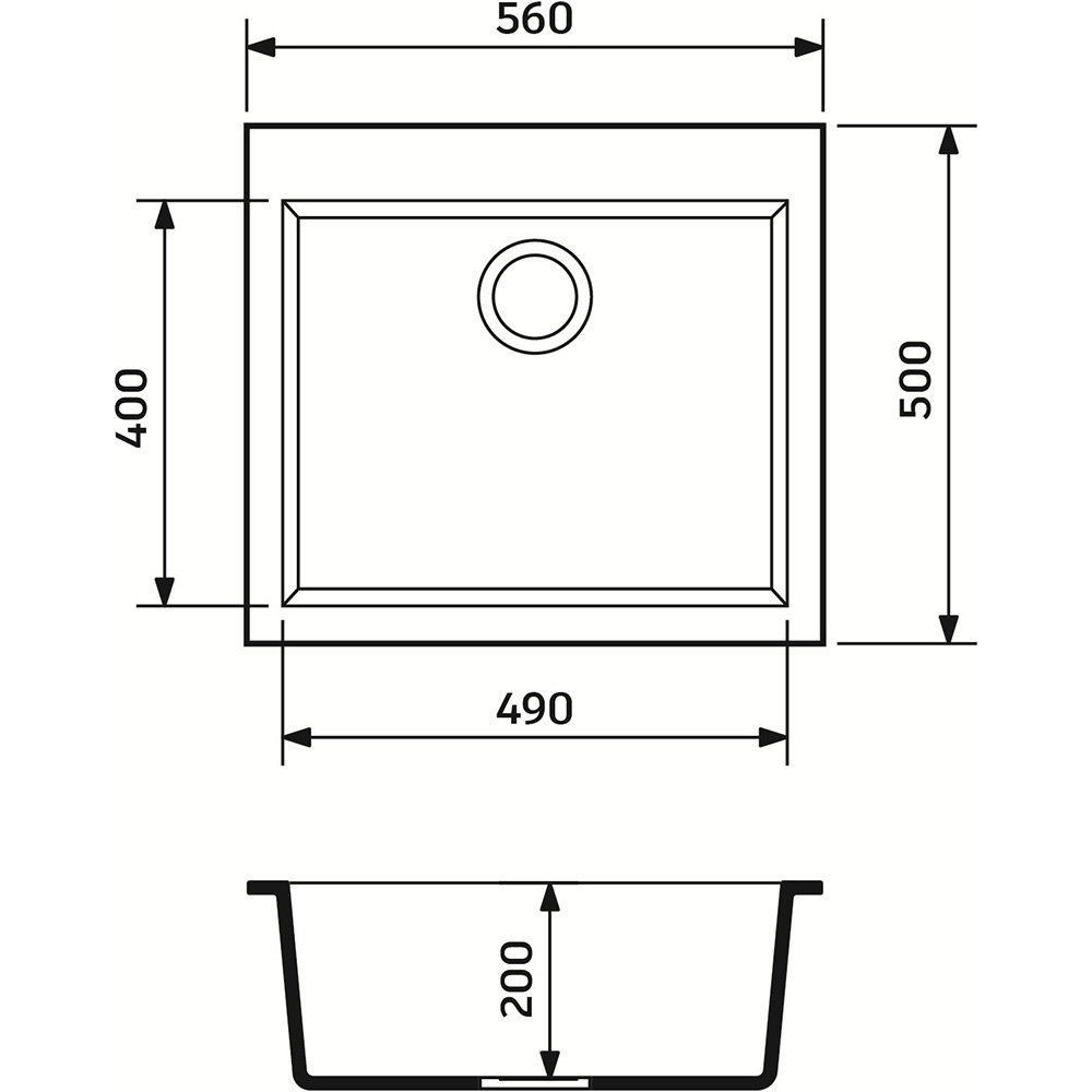 Фото Мойка ADAMANT Univer + смеситель + дозатор + сифон Black (4824296902103)