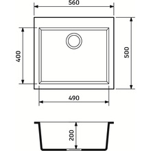 Мойка ADAMANT Univer + смеситель + дозатор + сифон Black (4824296902103)