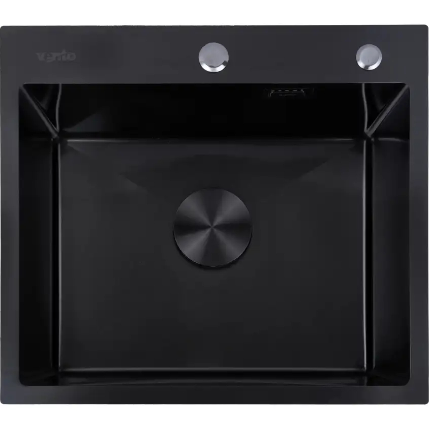 Мойка VENTOLUX HMKS 5448 PVD BK 3/0.8 Black (2059765972075)