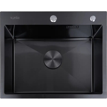 Мийка VENTOLUX HMKS 5848 PVD BK 3/0.6 Black (2059765972105)