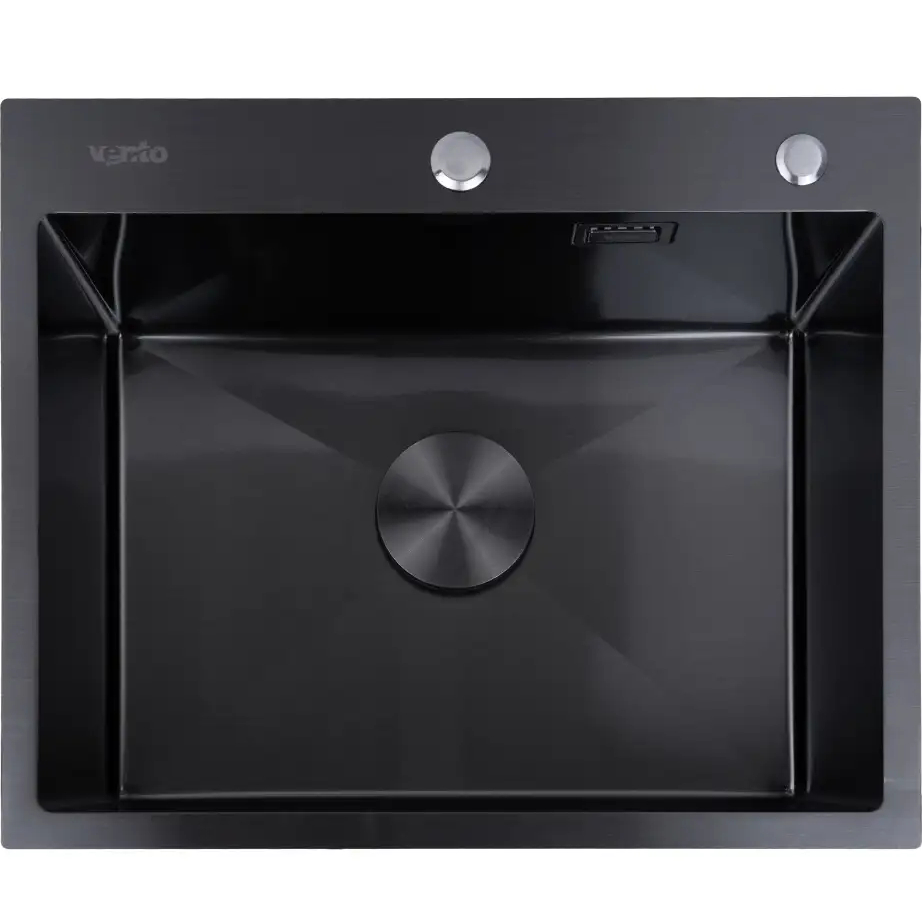 Мойка VENTOLUX HMKS 5848 PVD BK 3/0.8 Black (2059765972112)