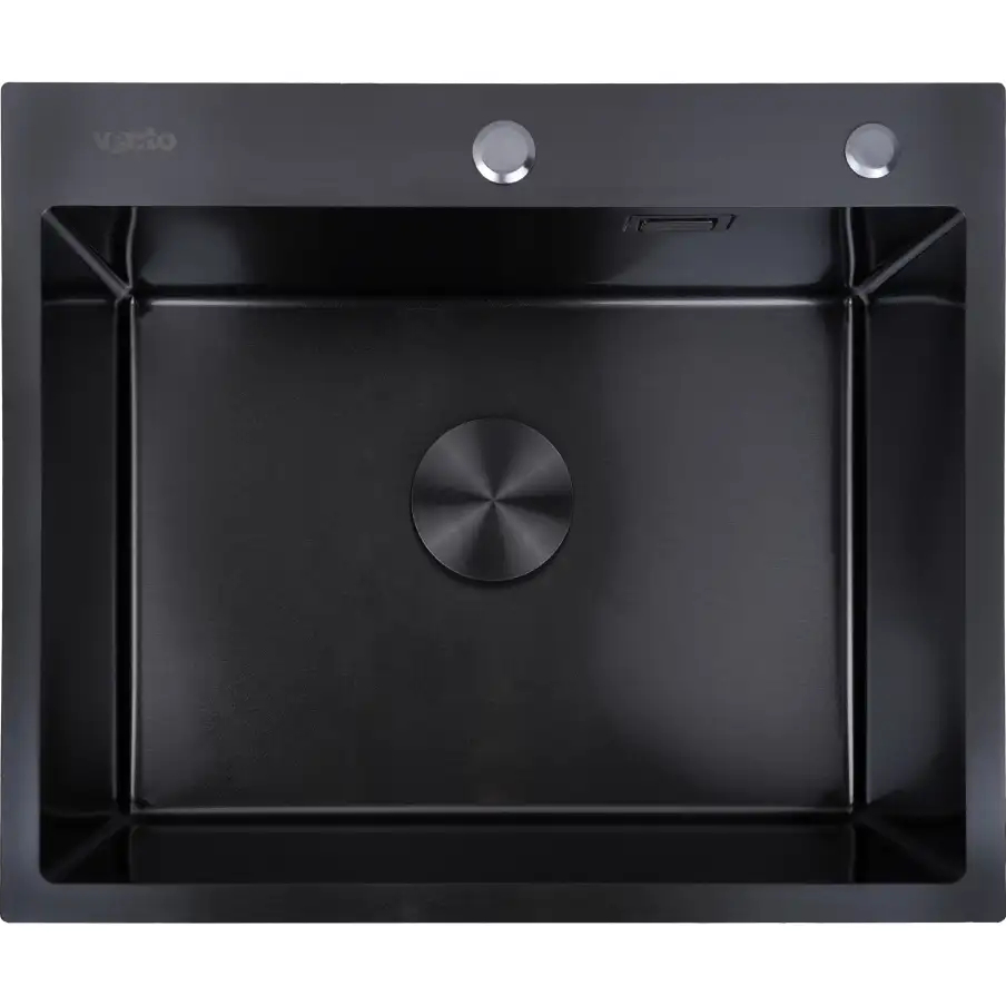 Мойка VENTOLUX HMKS 6050 PVD BK 3/0.6 Black (2059765972143)