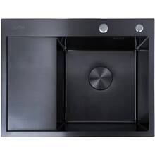 Мойка VENTOLUX Hand Made HMKS RW 6550 PVD BK 3/0,8