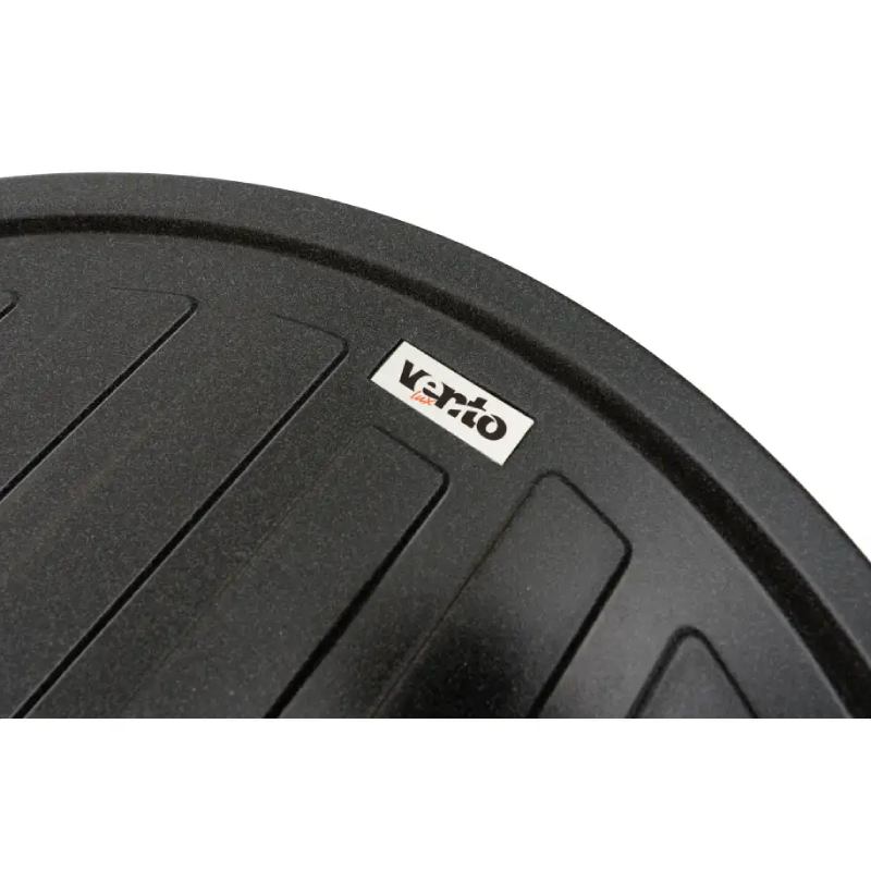 Мойка VENTOLUX EMILIA Black Matt Quartz (2059765967828) Форма овальная