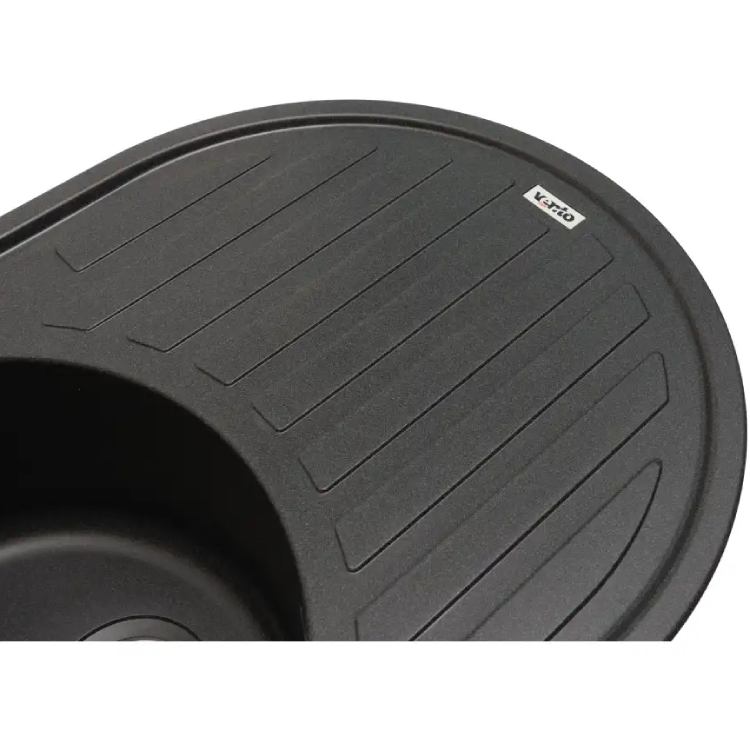 Мойка VENTOLUX EMILIA Black Matt Quartz (2059765967828) Способ монтажа врезной