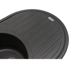 Мойка VENTOLUX EMILIA Black Matt Quartz (2059765967828)