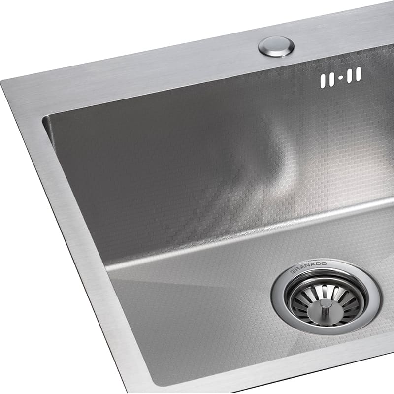 Мийка GRANADO Villena S304 Honeycomb (GS03304H) Матеріал Сталь AISI 304