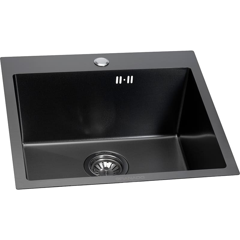 Миття GRANADO Galera S201 Black Textures (GS0110BT) Додатково Жаростійкість 1450°C