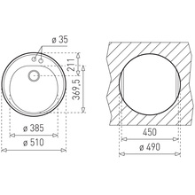 Мойка Teka CENTROVAL 45-TG (88838) топаз