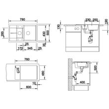 Мийка BLANCO METRA 6S COMPACT (513473) антрацит