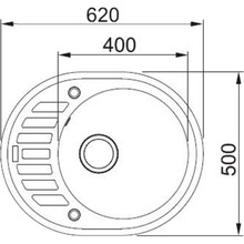 Мойка FRANKE RONDA ROG 611-62 (114.0381.072)
