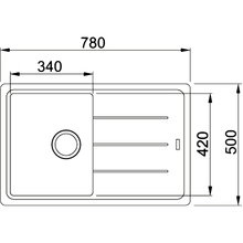 Мойка Franke Basis BFG 611-78 (114.0565.087)