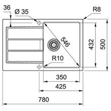 Мойка FRANKE Sirius 2.0 S2D 611-78 (143.0621.334)