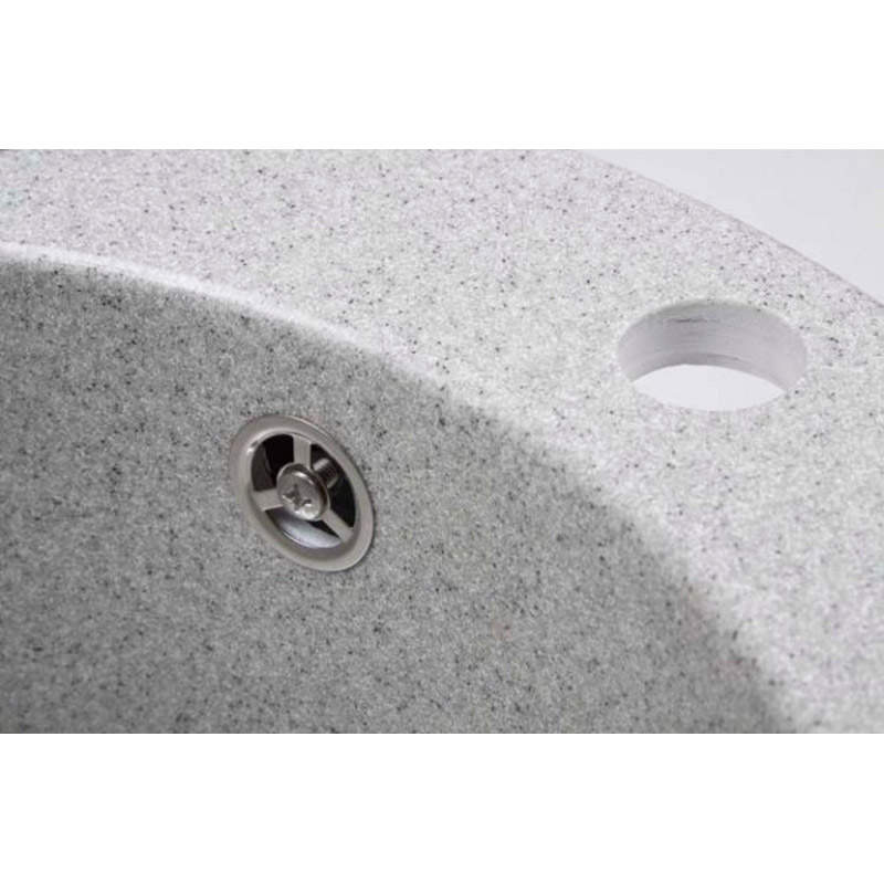 Мийка VENTOLUX Fabia Gray Granite (2059765957263) Отвір для змішувача True