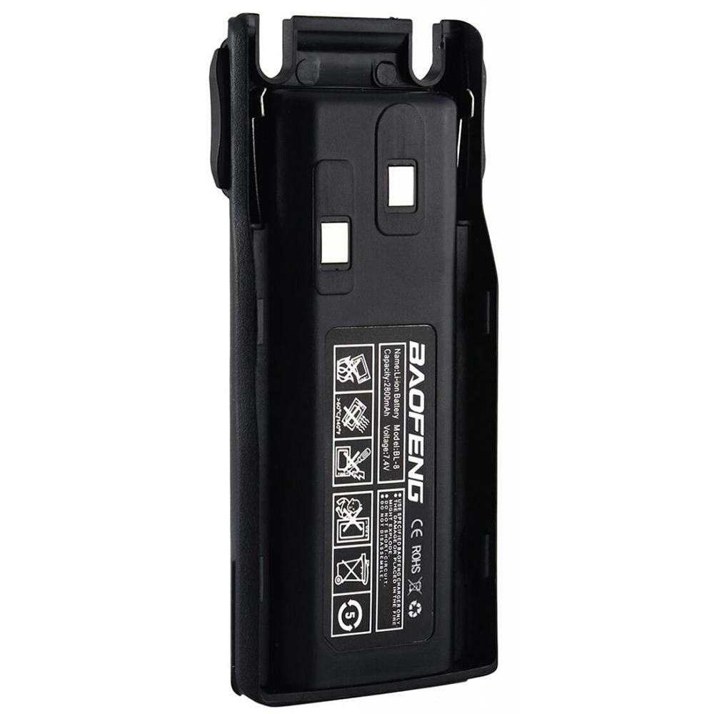 

Аккумулятор для Baofeng UV-82 2800 mAh (BL-8), АКБ для UV-82 Li, BL8 2800mAh