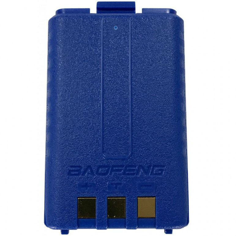 

Аккумуляторная батарея BAOFENG для UV-5R Std Capacity BLUE, АКБ для UV-5R Std Capacity 1800mAh BLUE