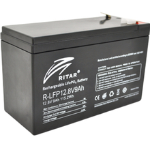 Акумулятор RITAR LiFePO4 115.2Wh BMS4.5A 4S Q10 (R-LFP 12.8V 9Ah)