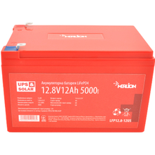 Акумулятор MERLION LiFePO4 12.8V 12AH Q12 (LFP12.8-12US)