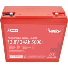 Аккумулятор MERLION LiFePO4 12.8V 24AH (LFP12.8-24EB)