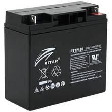 Акумулятор RITAR AGM 12V 18.0Ah Q4 Black Case (RT12180BL5)