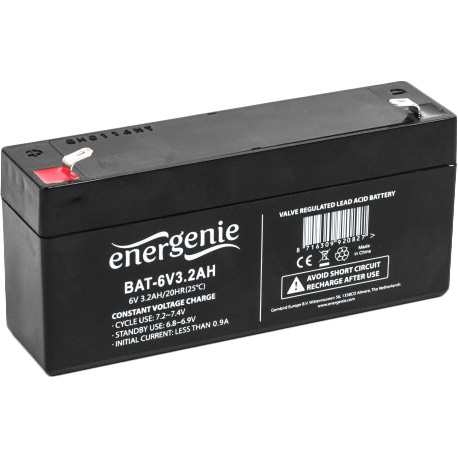 

Аккумулятор ENERGENIE BAT-6V3.2AH (1603015), BAT-6V3.2AH