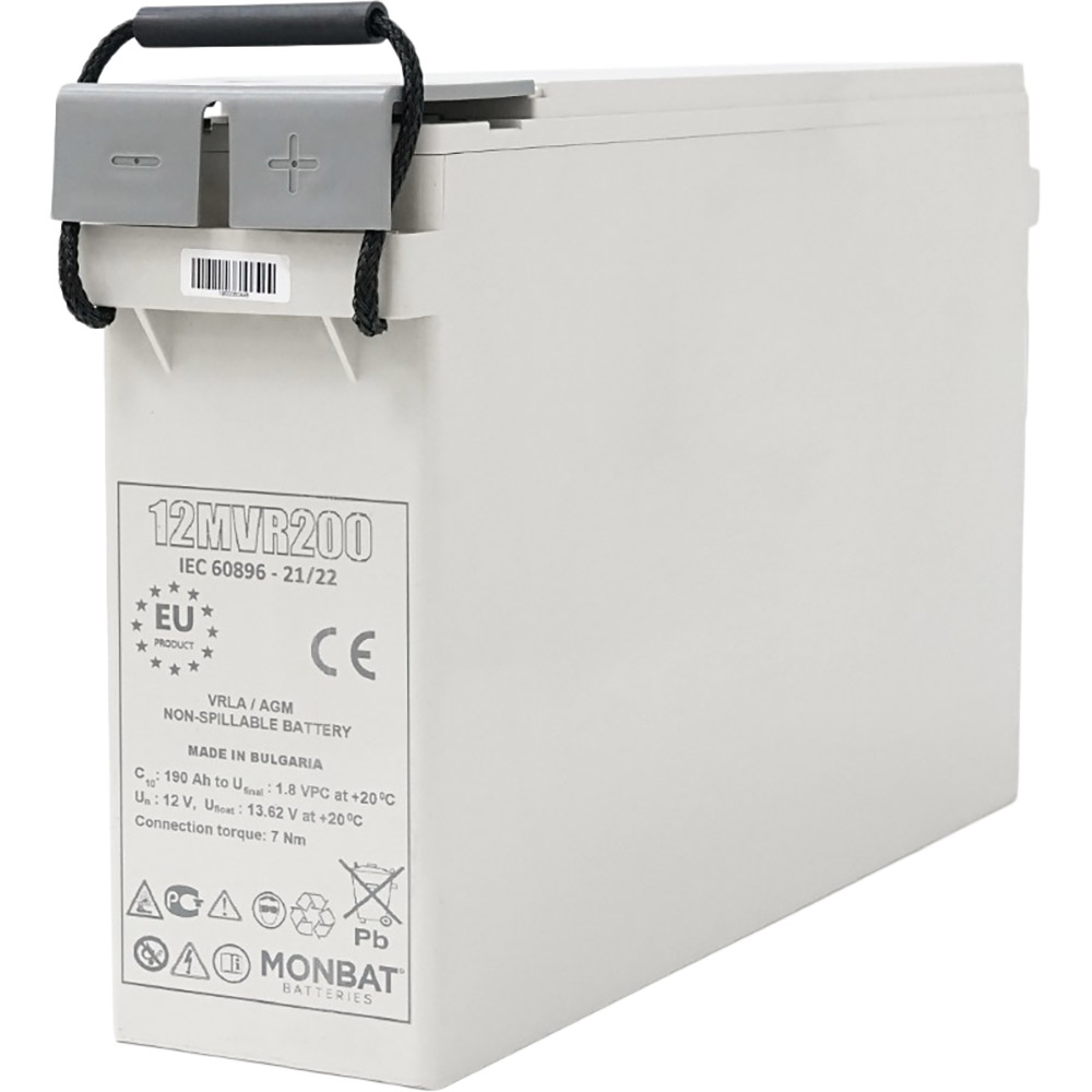 Аккумулятор MONBAT AGM 12V 200Ah White (12MVR200)