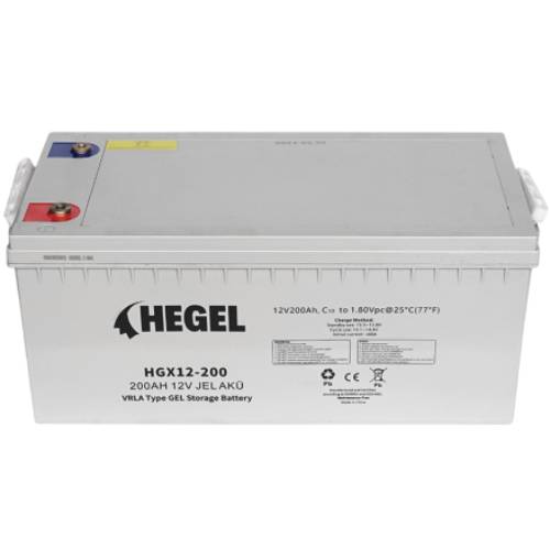 Акумулятор HEGEL GEL 200-12 12V 200Ah (6-CNFJ-200)