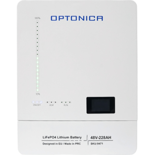 Аккумулятор OPTONICA 48V 228Ah 10944Wh 100/150A (O-LiFePO4-228-48-15s) Емкость 228