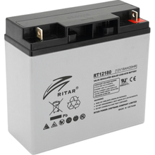Аккумулятор RITAR AGM 12V 18.0Ah Q4 Gray Case (RT12180GL5)