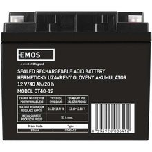 Аккумулятор EMOS для ИБП 12V 40Ah (B9684)
