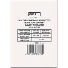 Аккумулятор EMOS B9641 AGM 6V