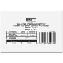 Аккумулятор EMOS B9654 AGM 12V